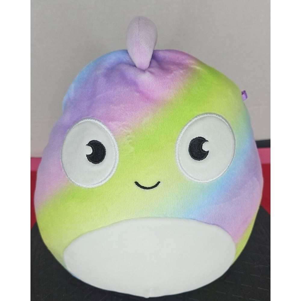 Squishmallow Honeydew the Chameleon 8 Inches Plush Kellytoy Multicolor - Picture 2 of 8